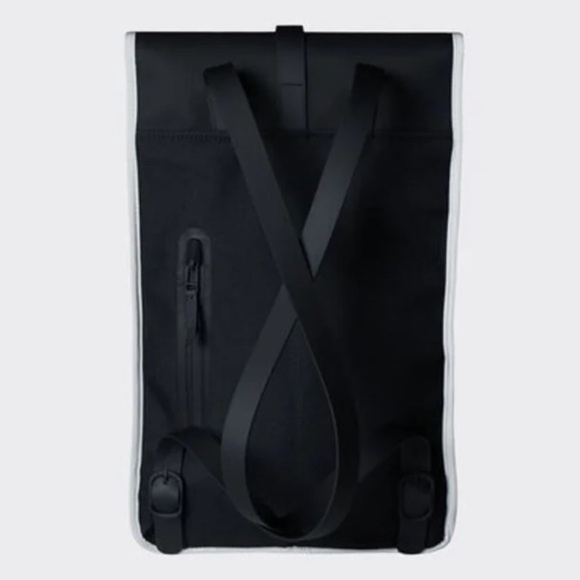 NWT Rains Backpack Reflective in Black Color - Picture 2 of 6